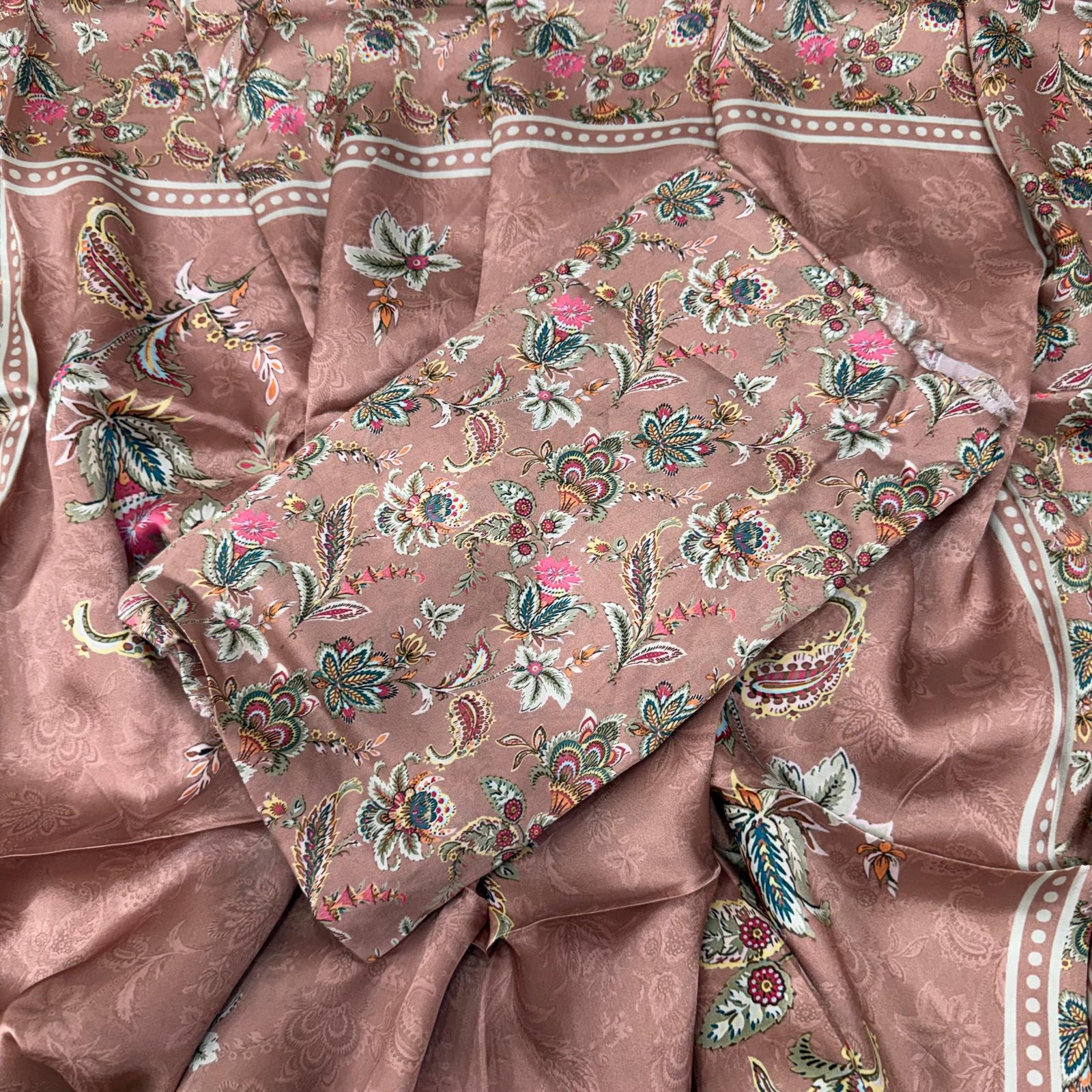 SATAN GEORGETTE PRINT SUIT DUPATTA