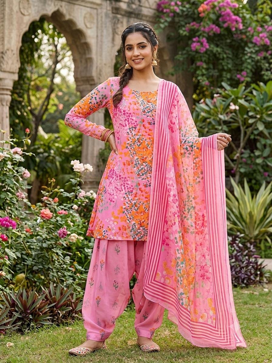 PRINTED GEORGETTE SUIT DUPATTA (SD49)