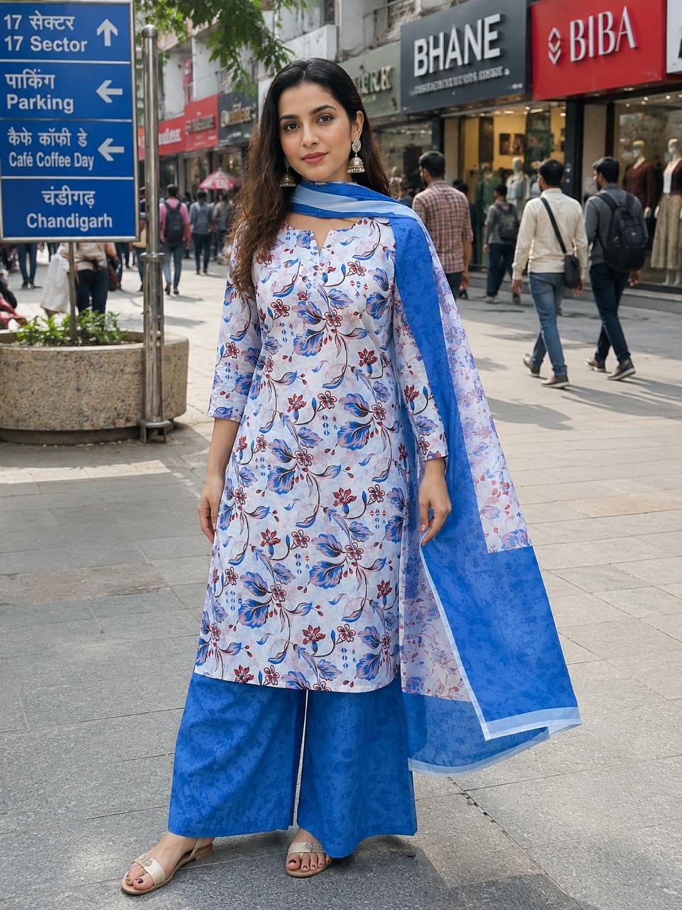 PRINTED GEORGETTE SUIT DUPATTA (SD49)