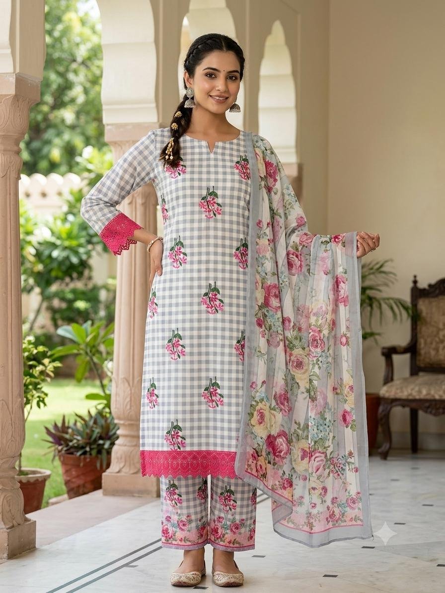 PRINTED GEORGETTE SUIT DUPATTA (SD49)