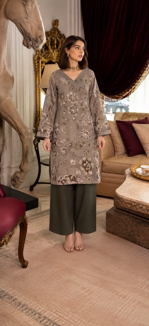 BOLLYWOOD STYLE DESIGNER FABRIC (KLKR-