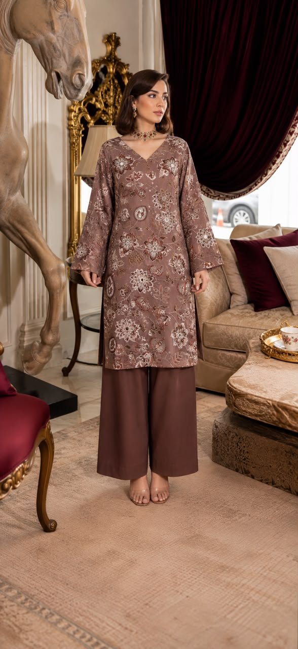 BOLLYWOOD STYLE DESIGNER FABRIC (KLKR-