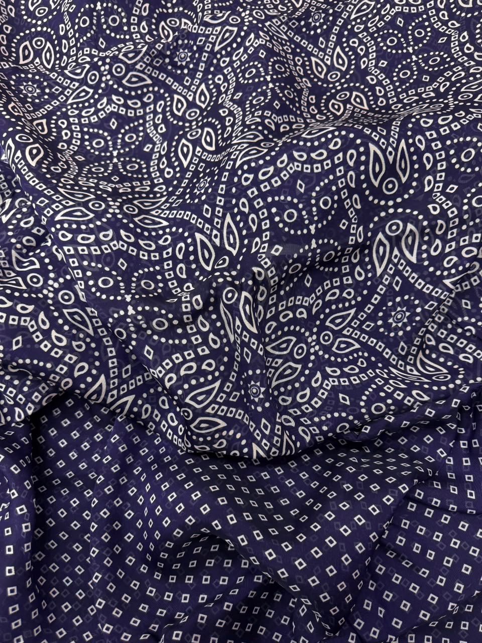 Organza Bandhej Prints